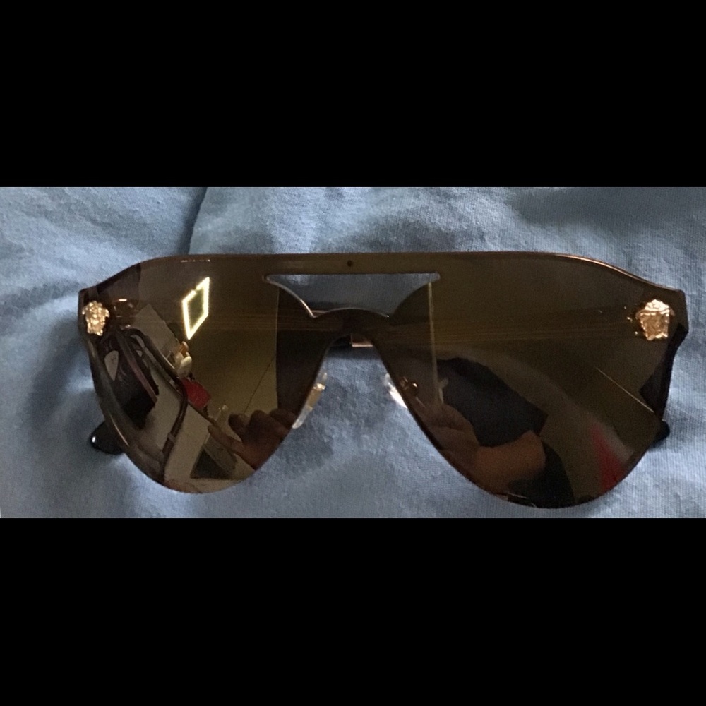 Versace black glam sunglasses